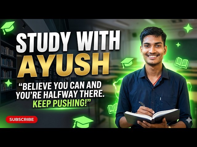 🔴LIVE NEET 🎯2027 |STUDY WITH ME |NEET  DAY 46 NO MUSIC  [ CONSISTENCY  FOCUS  DISCIPLINE ]