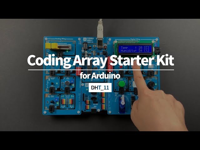 Coding Array Starter Kit for Arduino [DHT11]