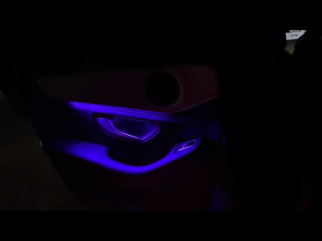 Installing 64 Colours Ambient Lightning on Mercedes C Class W205 | MAK Coding