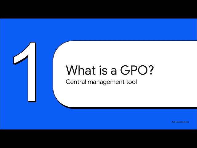 AD  The GPO Hierarchy