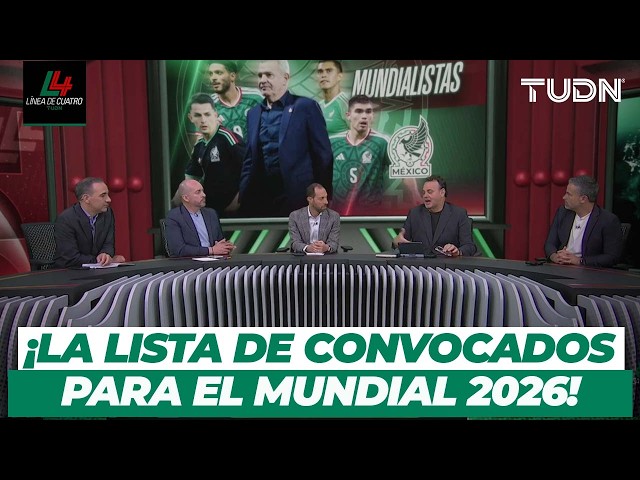 THE 26 PLAYERS CALLED UP FOR THE WORLD CUP! 🇲🇽 Analysis of Javier Aguirre's picks | Line of 4 Sum...