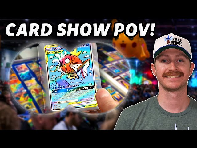 Buyer POV: Hunting Pokémon Card Show Deals! CRAZY Finds Inside!