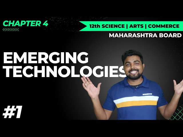 1. Introduction and (IOT) Internet of things  |Chap. 4 Emerging Technologies | | Maharashtra Board