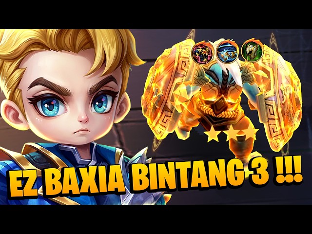 SO EASY TO GET 3-STAR BAXIA, MAN!!! 😱 - Magic Chess Gogo