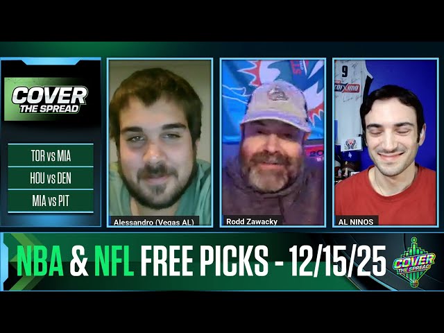 NBA & NFL Week 15 Picks and Predictions 12/15/25 | Best Bets | Expert Analysis | Betting Tips