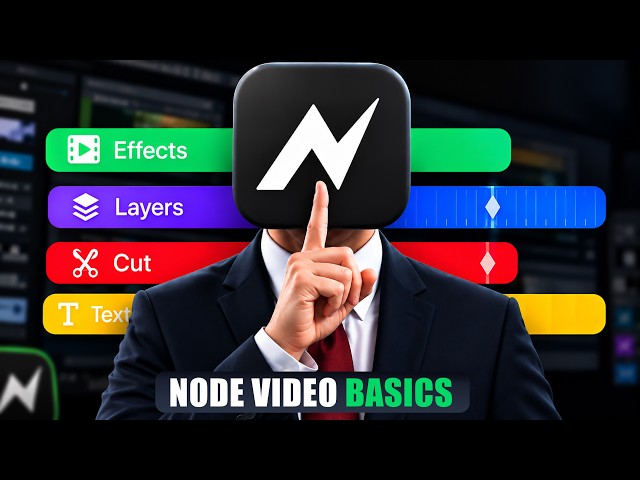 Node Video Editor Full Tutorial: Basic to Advanced 🔥 | Ultimate Masterclass