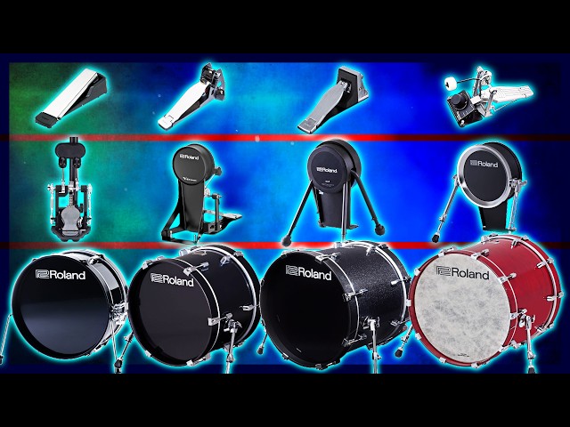 All Of Roland's Kick Drums Compared (2025)