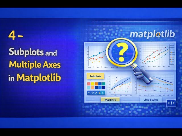 Mastering Subplots and Multiple Axes in Matplotlib for Effective Data Visualization