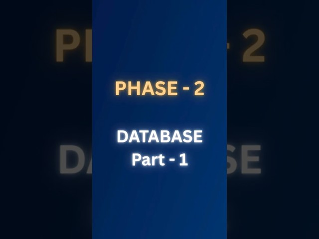 Advanced Java + Database + SQL Concepts You MUST Know | SQL Topics for High-Package Jobs #sql
