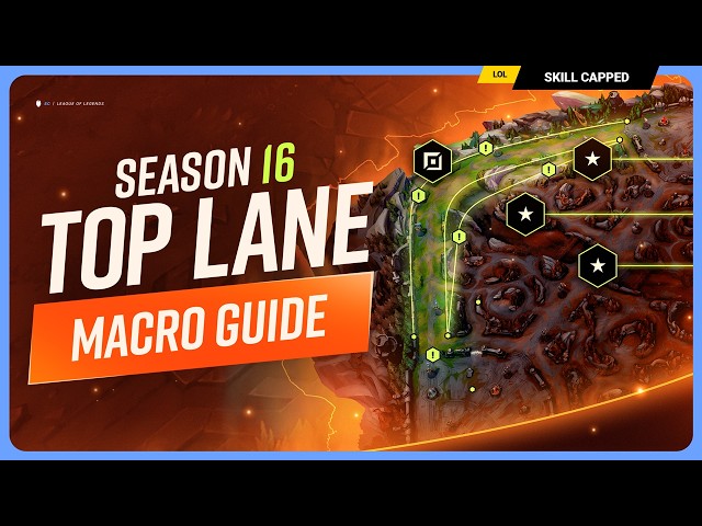 The ONLY Top Lane MACRO Guide You NEED For Season 16!