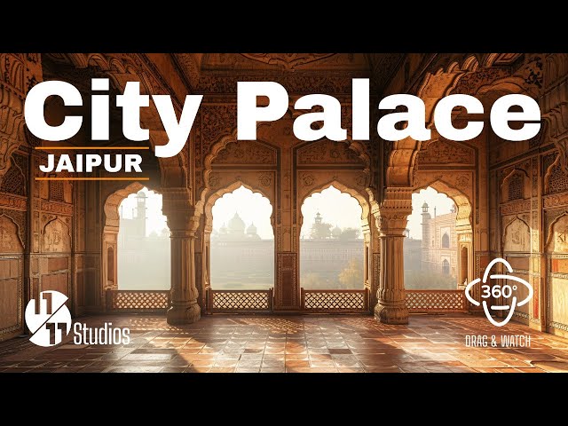 Walk through "The City Palace Jaipur" Experience the Insta 360 Video 4k #travelling #insta360