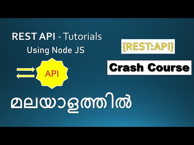 REST API - Crash Course - മലയാളത്തിൽ