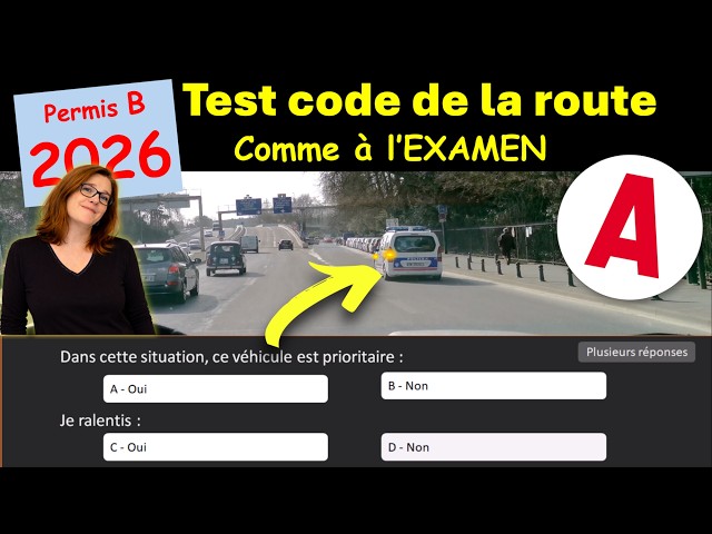 ✅ 2026 Driving Theory Test - 40 Question Practice Test (Free Mock Exam)