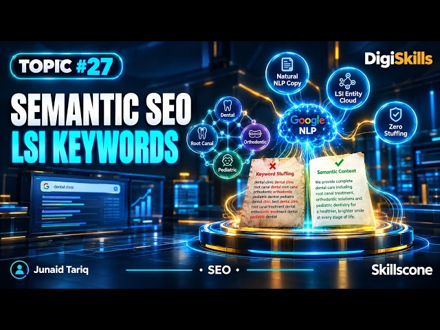 Semantic SEO & LSI Content Optimization | Topic #27 SEO - Skills Cone