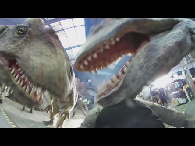 360 video: Jurassic attack - get mauled by lifelike dinosaurs