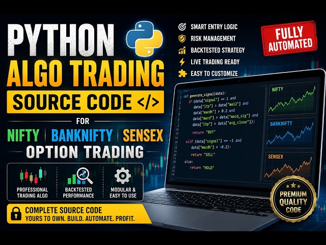 Build Your Own Option Trading Algo | Python Source Code for NSE