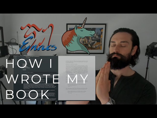 How I Wrote my Book in Emacs + Org