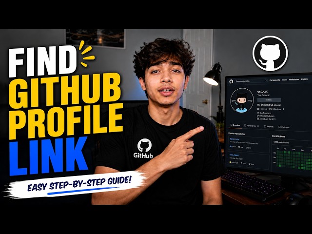How to Find Github Profile Link - 2026 (Simple Tutorial)