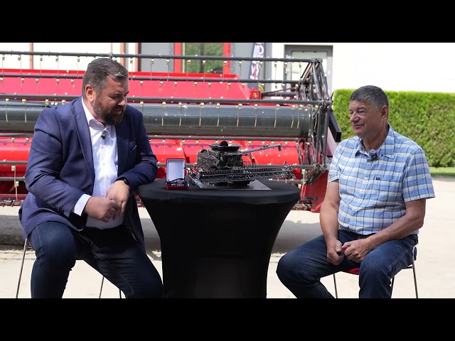 The first Case IH AF10 combine in Poland! Interview with Wiesław Gryn