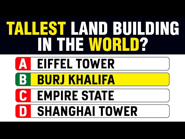 Only 1% Can Answer All 50 Questions! 🧠  General Knowledge Quiz