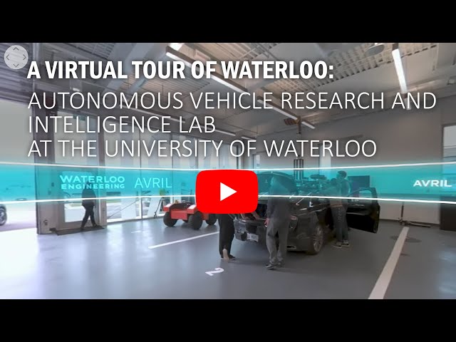 360° Virtual Tour of the Autonomous Vehicle Research & Intelligence Lab | University of Waterloo