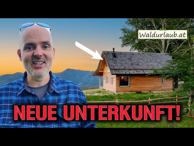 The BEST place for bushcraft - Saferboden Hut Waldurlaub.at