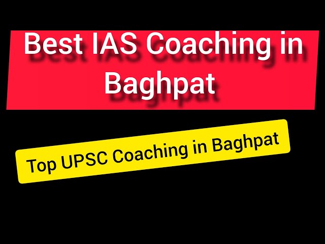 Best IAS Coaching in Baghpat #upsc #Baghpat