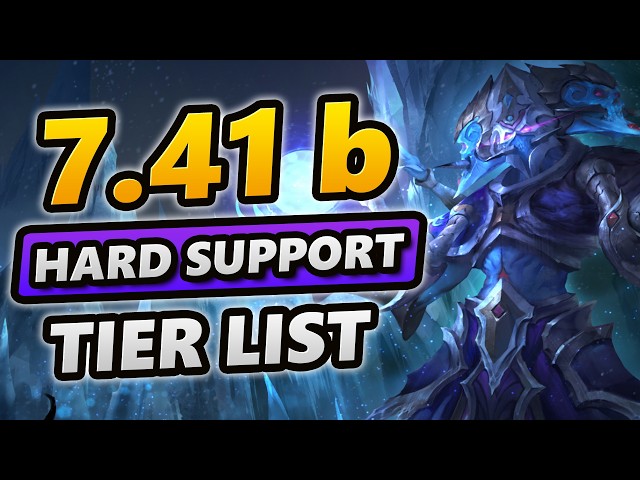 Hard Support Tier List | Dota 2 7.41b