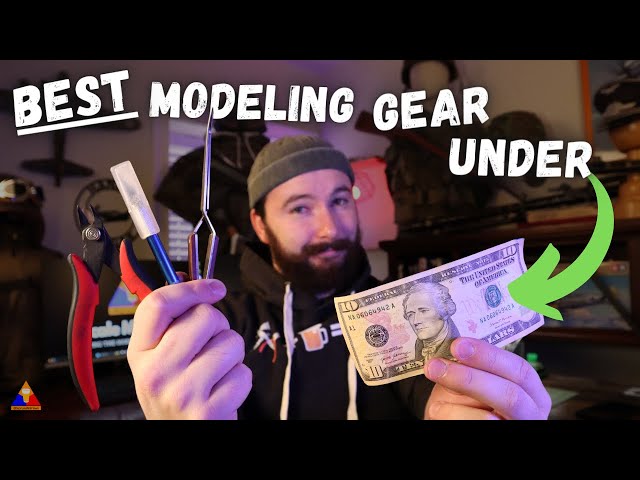 Five ESSENTIAL Scale Modeling Tools Under $10 | Plastic Model Tools for Beginners