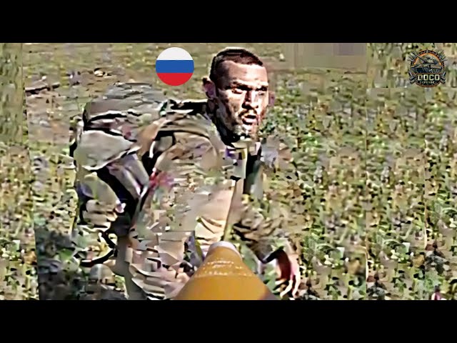 Ukrainian FPV Drone Strike Patrolling Russian Soldiers one by one In Fierce Battlefield