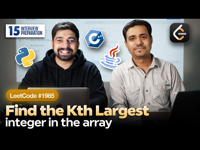 15 Kth Largest element in array