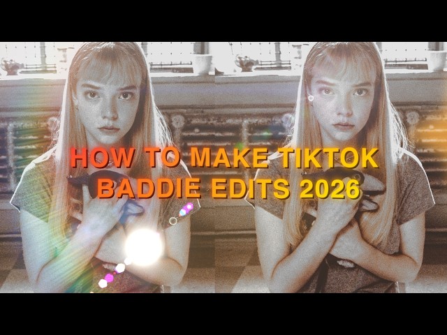 How To Make Baddie Edits On Tiktok 2026 | After Effects