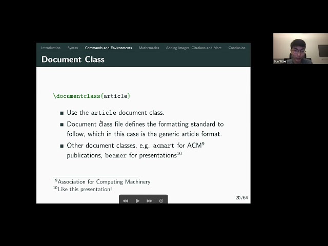 Hacker Tools AY 21/22 S 1: LaTeX