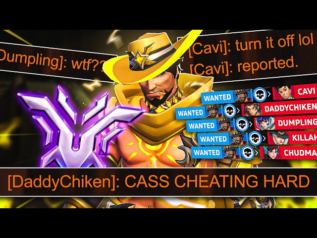 Getting Accused Of Cheating In Champion Overwatch...