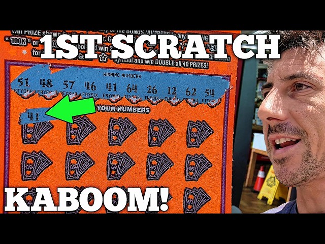When Your $50 Ticket Starts Like This🤑 | Scratch Life🚀