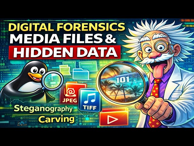 Media Files & Metadata in Digital Forensics | Steganography, Carving & Hidden Data Explained