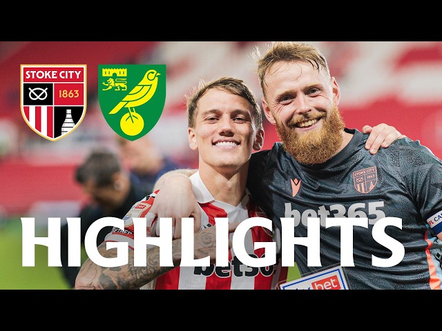 Off the mark in 26/27! 👏​ | Stoke City 1-0 Norwich City | Highlights