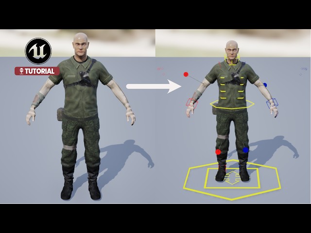 Animate Easier: Creating a Modular Control Rig in UE 5.7 [Step-by-Step]