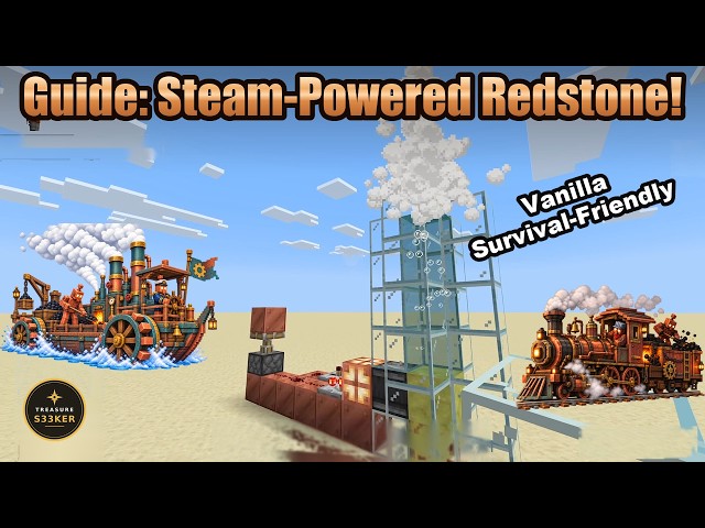 Guide: Minecraft Steam Power (Part 1)