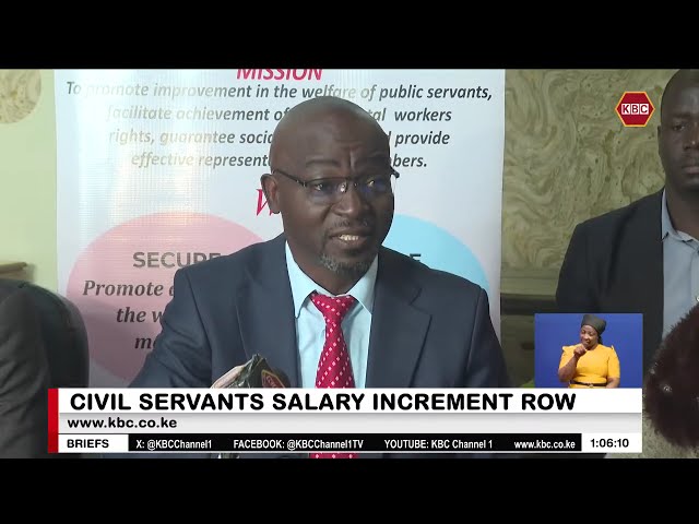 Civil servants reject salary review, say it's not a pay rise
