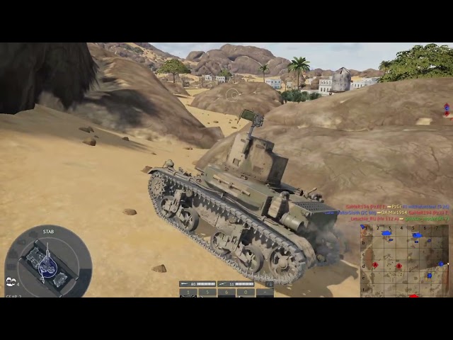 Sinai - Hide and Snipe | Control Objective C | WarThunder on Easy Mode