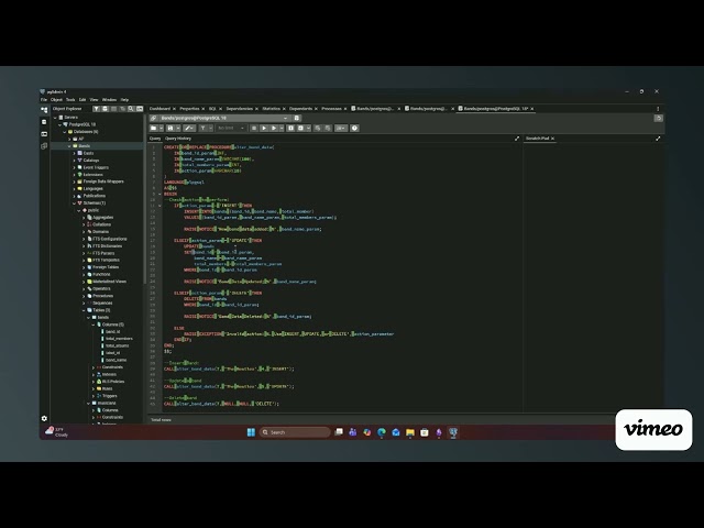 Cam Mariotti CMPS 160 m7 discussion 7 stored procedure