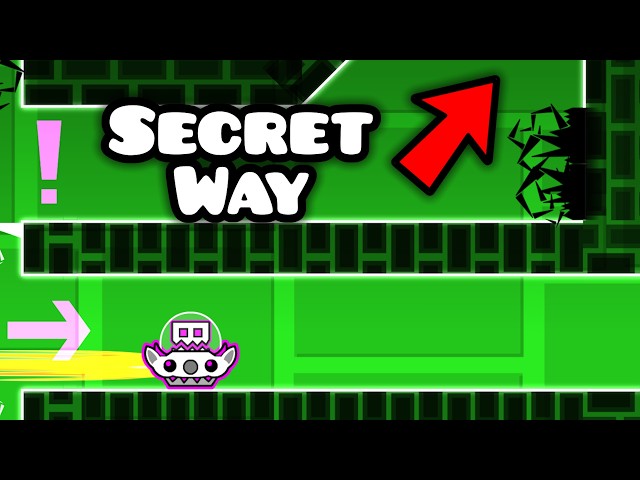 I Hid Secret Ways In Geometry Dash!