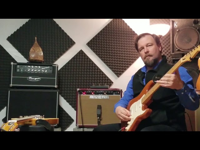 Rivera Chubster 40 watt amp with a Strat
