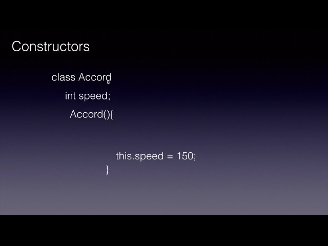 Core Java Interview Questions - Constructors