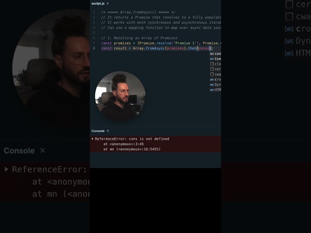 Master JavaScript's Array.fromAsync method in 3 minutes!