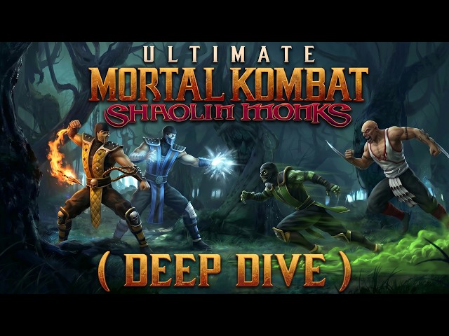 ( DEEP DIVE ) on Ultimate Mortal Kombat Shaolink Monks! @RelaxDirk0