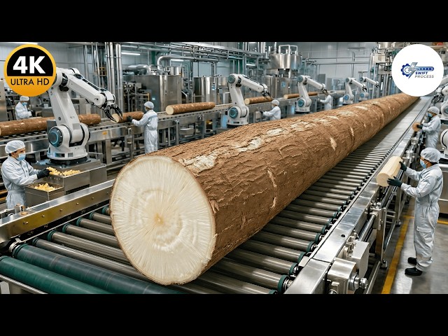 Inside Japan's Next-Gen Factory: Cassava Biodegradable Packaging Line (Full Process)