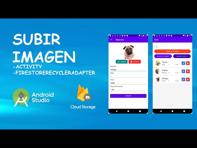 10. Subir y mostrar imagen con Picasso (activity) en Firebase Storage, android studio - Java