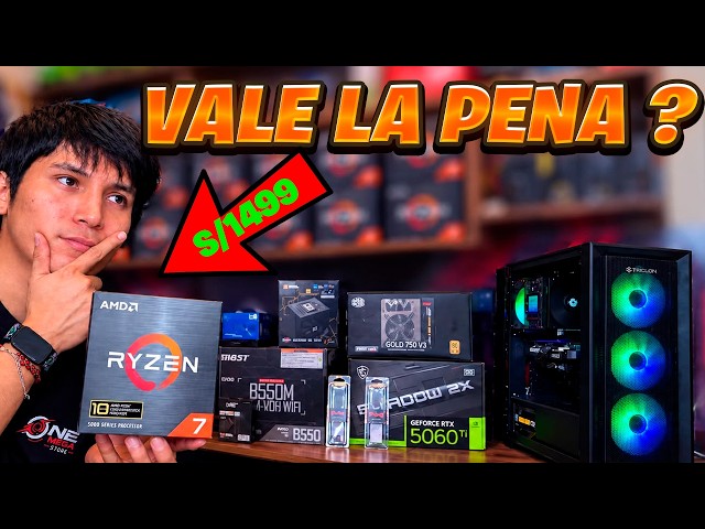 GAMING PC WITH THE 7 5800X 3D + RTX 5060 Ti 16GB VENTUS 2X - IS IT WORTH SPENDING SO MUCH?
